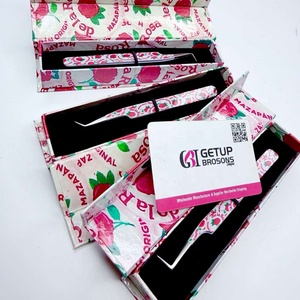Vente en gros GETUP BROSONS IMPEX Cils en acier inoxydable anti-magnétique avec revêtement papier, design Diamond Grip, pointe argentée lisse - Product Image 4