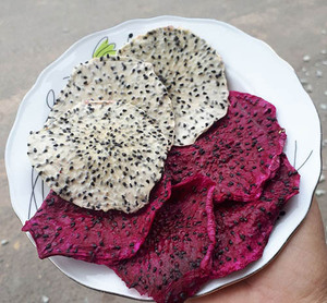 Goût délicieux fruit du dragon rouge séché doux fabriqué au Vietnam Pitaya tranché de haute qualité en vrac prix de gros - Product Image 2