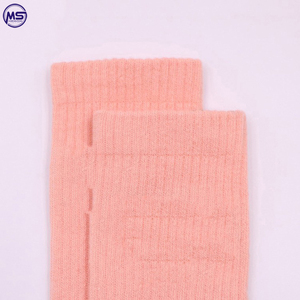 Premium 2022 Solid Color Customized Logo Printing Short Length Cotton Spandex Material Sports <b>Socks</b> - Product Image 4