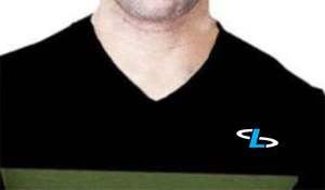 T-shirt uni 230Gsm imprimé T-shirt pour homme avec t-shirt imprimé surdimensionné en coton biologique vierge pour homme - Product Image 3