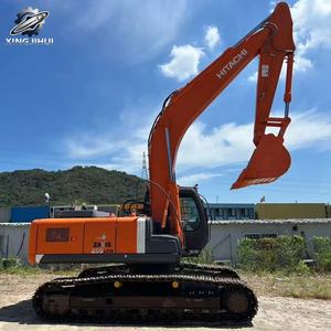Excavadora Usada Hitachi ZX250 de 25 Toneladas, Cucharón de 1.3m³, Marca Original Japonesa, Excavadora Grande de Orugas para Construcción, Bajas Horas de Uso, Certificación CE - Product Image 4