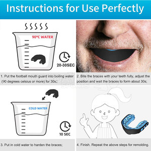 Protector bucal de boxeo con logotipo personalizado de último diseño, protector de dientes al por mayor para entrenamiento y protección - Product Image 4