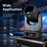 Projecteur professionnel DJ à tête mobile avec 14 couleurs et faisceau à motifs Sharpy, lampe LED 420W pour événements festifs et discothèques