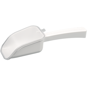 Cuchara desechable Laboplast con mango ergonómico, fácil de usar, material PS, capacidad de 50 ml, Burkle GmbH, suministros de laboratorio, fabricado en Alemania - Product Image 1