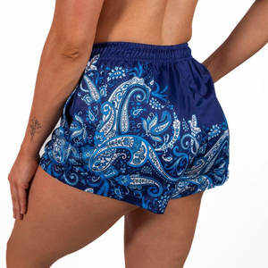 Shorts de pied imprimés personnalisés de haute qualité pour femmes vêtements vêtements en stock shorts de pied pour femmes - Product Image 3