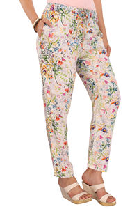 Pantalones de Verano para Mujer, Diseño Personalizado, Estampados, Súper Suaves, Cómodos, Cintura Elástica, Corte Medio, Transpirables, de Secado Rápido, Poliéster - Product Image 5