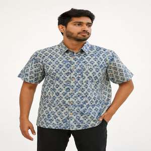 Men's Fitted <b>Shirts</b> Knit Tees <b>Shirt</b> for Men Casual Lightweight <b>Shirts</b> Men's <b>Shirt</b> Printed Cotton Fabric <b>Shirts</b> for Office - Product Image 3