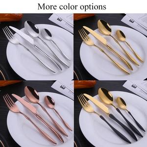 Juego de cubertería y tenedor de latón de la mejor calidad, diseño personal con mango y tenedor con cubiertos chapados en oro - Product Image 5