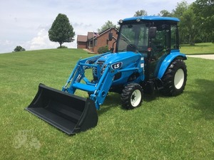 Tracteur agricole LS MT347HC à roues, moteur 100 CV, 4x4, haute qualité, prix compétitif, agriculture haute performance - Product Image 4