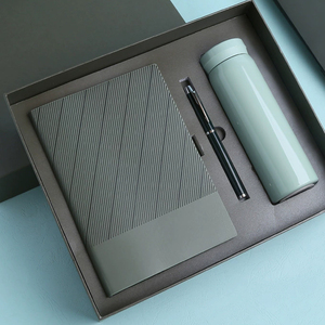 Juego de Caja de Regalo con Cuaderno de Cuero Suave Personalizado de Alta Calidad para Regalos Empresariales y Corporativos - Product Image 5