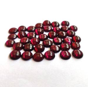 พลอยโกเมน rhodolite สีชมพูธรรมชาติขนาด3มม. ถึงพลอยหลังแบน-โกเมนโรโดไลต์สีชมพูหลวม - Product Image 3