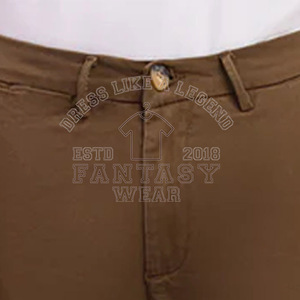 Pantalones Chinos Elásticos para Hombre de Alta Calidad y Premium FANTASY WEAR OEM 2026, Pantalones Casuales Cómodos con Diseño y Logotipo Personalizados - Product Image 5