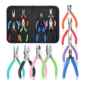 Professional Advanced Stainless Steel Jewelry Tool <b>Set</b> <b>Pliers</b> Kit Beading Tools Designers Craftsmen High Quality Lightweight - Product Image 1