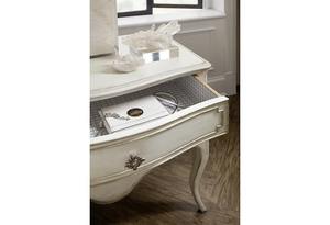 Table de chevet classique en bois massif durable teck naturel acajou Suar ensemble de meubles de chambre à coucher de haute qualité pour la maison hôtel hôpital - Product Image 6