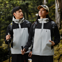 Sweat à capuche unisexe pull avec fermeture éclair manteau grande taille veste d'hiver pour homme coupe-vent imperméable veste de randonnée extérieure pour homme