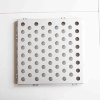Grille de haut-parleur en acier inoxydable perforée en nid d'abeille décorative noire mate de 12 pouces, de haute qualité, vente en gros d'usine, personnalisée