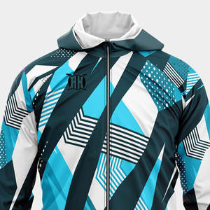 Chaqueta cortavientos ligera sublimada al por mayor para hombre, chaqueta Softshell, chaqueta sublimada deportiva, cortavientos para exteriores, chaquetas de montaña - Product Image 3