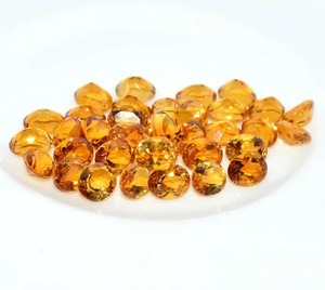 พลอยซิทรินธรรมชาติขนาด 6x8 มม. รูปไข่เหลี่ยมเพชรพลอยสีเหลือง ไม่ผ่านการปรับแต่ง น้ำหนัก 3-5 กะรัต สำหรับงานประดับเครื่องประดับ - Product Image 6