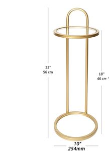 Hot Selling Stylish Accent <b>Table</b> High Quality Modern Design Metal <b>Side</b> <b>Table</b> for Home Bar Outdoor and Indoor Use - Product Image 2