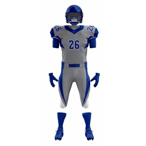 Professional American Football Uniform for Clubs Teams | Custom Plus Size Jersey Pants Moisture-Wicking Breathable Fabric | OEM - Product Image 2