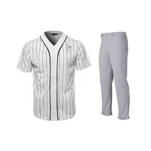 Uniformes de baseball Pantalons de maillots personnalisables durables Équipement d'équipe confortable et élégant pour les jeunes et les joueurs professionnels - Product Image 3