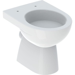 WC sur pied blanc GE Renova avec chasse d'eau profonde de 49 cm - Product Image 1