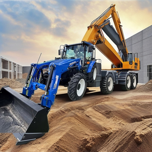 Tracteur agricole de haute qualité New Holland Diesel 4 roues motrices, moteur 55 CV, boîte de vitesses, 6700 kg, haute productivité - Product Image 2