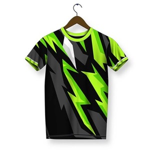 Sudadera a rayas de manga corta para hombre, camiseta de fútbol de Bádminton de verano, camisetas para hombre - Product Image 6