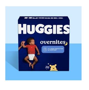 Pañales Huggies Overnites para Bebé, Todos los Tamaños, Suministro al por Mayor, Extra Absorbentes, Suaves y Cómodos, Ideales para el Cuidado Nocturno del Bebé - Product Image 1