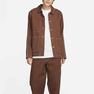 Offre Spéciale 2025 haute qualité couleur unie mode hommes chemise à manches longues/100% coton respirant col rond hommes chemises à vendre - Product Image 3