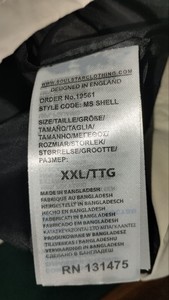 Nouvel arrivage de blouson d'aviateur sur pied tendance pour hommes, vestes d'hiver coupe-vent écologiques antibactériennes personnalisées de grande taille - Product Image 4