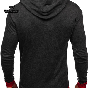 Sudadera con Capucha de Felpa 100% Algodón de Alta Calidad para Hombre, Diseño Personalizado con Logotipo, Estilo Urbano, Cuello con Capucha, Informal, Invierno, OEM, ODM, Precio Bajo - Product Image 4
