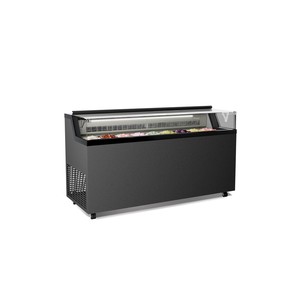 Equipo de Refrigeración Comercial FRAMEC, 1655 x 677 x 944 mm, 9 x 5 Litros, Vitrina Refrigerada para Pastelería, Helados y Productos Congelados - Product Image 1