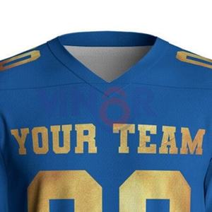 Maillot de football américain personnalisé de haute qualité pour hommes, vêtements de sport à manches courtes et à la mode, maillot de football américain entretenu par les OEM - Product Image 4