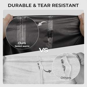 Combinaison de pluie imperméable pour hommes et femmes, coupe ample, légère, équipement de plein air durable pour la pêche, la randonnée - Product Image 2