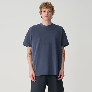 Street Fashion T-shirt ample à manches courtes de couleur unie à vendre T-shirts pour hommes de fabricants professionnels - Product Image 5