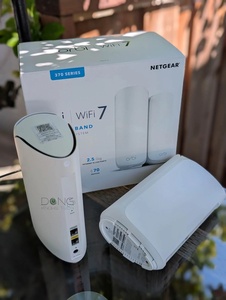 Boîtier de routeur personnalisé pour système de réseau maillé Wi-Fi 7 double bande <span class=keywords><strong>Orbi</strong></span> série 370, compatible avec les répéteurs sans fil RBE373 et BE5000 - Product Image 2