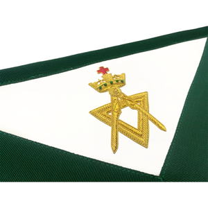 MASONIC DEGREE AMD PAST SOVEREIGN MASTER TABLIER BRODÉ À LA MAIN Master Mason & State Tablier - Product Image 3