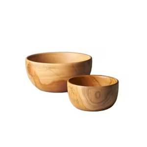 Cuenco de madera de acacia para servir, nuevo cuenco para servir comida, cuenco nuevo a precio al por mayor, nuevo plato de madera - Product Image 1