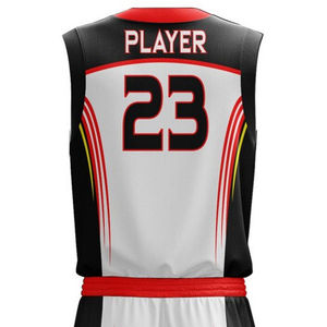 Uniformes de basket-ball grande taille en polyester/coton respirant, nouvelle conception OEM 2026, séchage rapide, haute qualité, en gros - Product Image 5