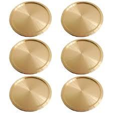 Tasse à thé ronde faite à la main personnalisée meilleurs sous-verres en laiton motif diamant ustensiles de cuisine meilleurs sous-verres attrayants pour le bureau et la maison - Product Image 6
