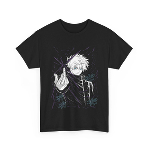 Summer Gojo Satoru T-Shirt Megumi Itadori Yuji Jujutsu Kaisen Sukuna Anime Tee Unisex Personnalisé Loose Cotton Short-sleeved - Product Image 6