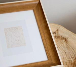 Cadre <span class=keywords><strong>photo</strong></span> en plastique ps brun noyer blanc <span class=keywords><strong>de</strong></span> style américain bon marché pour la décoration intérieure - Product Image 6