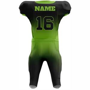 Maillot de football américain grande taille respirant, séchage rapide, protection UV, haute qualité, motif drapeau 3D personnalisé, style haut de gamme - Product Image 3