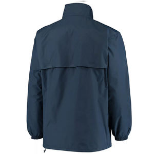 Servicio OEM de alta calidad invierno 2025 Vintage Stand chaqueta cortavientos para hombre con capucha mangas raglán logotipo personalizado impreso transpirable - Product Image 2