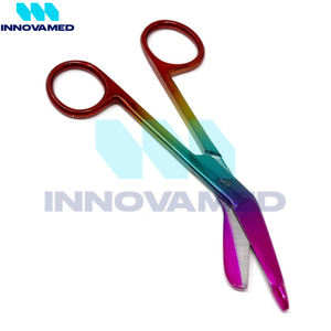 Ciseaux à pansements manuels en acier inoxydable de haute qualité, autoclavables, instruments chirurgicaux pour usage médical - Product Image 2