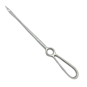 Buhner 30 cm Aguja de sutura de vulva de acero inoxidable Instrumento veterinario - Product Image 1