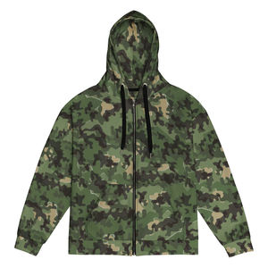 เสื้อฮู้ดแบบสวมหัวของผู้ชายเสื้อสเวตเชิ้ตฤดูหนาวผ้าโพลีเอสเตอร์พิมพ์ลายพรางมีฮู้ดย้อมสีเรียบ - Product Image 3