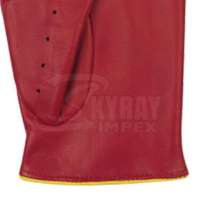 Venta caliente 2024 Guantes de conducción Nueva llegada Guantes de cuero de moda para conducir automóviles en venta al por mayor - Product Image 6