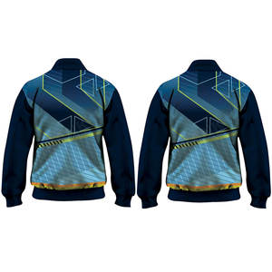 Blouson d'hiver streetwear pour homme, style Letterman, qualité supérieure, col montant, en tissu polaire respirant et écologique, faible MOQ pour la vente en ligne - Product Image 5